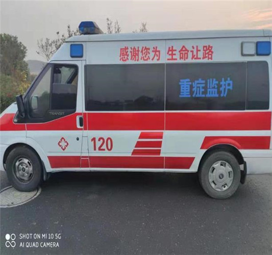 龙子湖救护车出租服务案例3